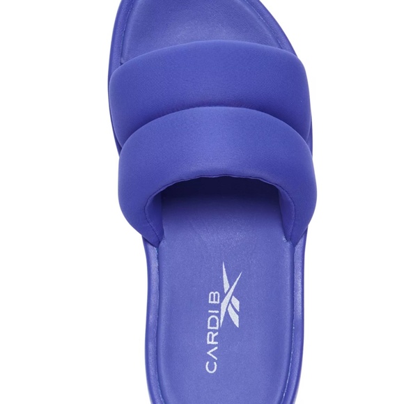 REEBOK Women's Cardi B Classic Slide Sandals - Picture 10 of 12